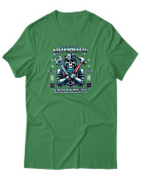 T-Shirt  Γυναικείο - Automotiv - Color Thumbnail Πράσινο
