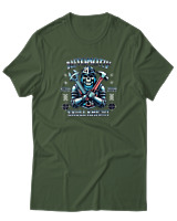 T-Shirt  Γυναικείο - Automotiv - Color Thumbnail Κυπαρισσί