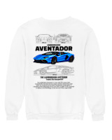 Φούτερ χωρίς κουκούλα Γυναικείο - Aventador - Color Thumbnail 'Ασπρο