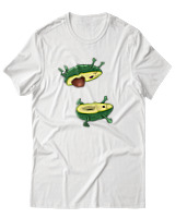 T-Shirt Αντρικό - Avocando - Color Thumbnail Άσπρο