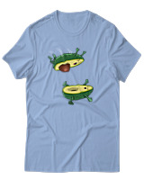 T-Shirt Αντρικό - Avocando - Color Thumbnail Γαλάζιο