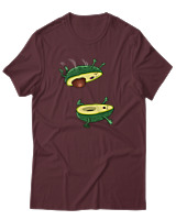 T-Shirt Αντρικό - Avocando - Color Thumbnail Μπορντό