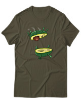 T-Shirt Αντρικό - Avocando - Color Thumbnail Χακί