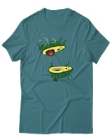 T-Shirt Αντρικό - Avocando - Color Thumbnail Μπλε Πράσινο