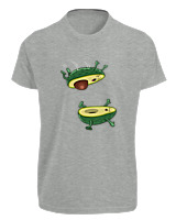 T-Shirt Fit Αντρικό - Avocando - Color Thumbnail Γκρι Μελανζέ