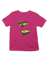 T-Shirt  Παιδικό - Avocando - Color Thumbnail Φουξια