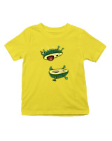 T-Shirt  Παιδικό - Avocando - Color Thumbnail Κίτρινο