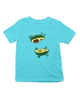T-Shirt  Παιδικό - Avocando - Color Thumbnail Οινοπνευματί