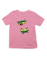 T-Shirt  Παιδικό - Avocando - Color Thumbnail Ροζ