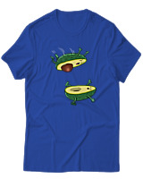 T-Shirt  Γυναικείο - Avocando - Color Thumbnail Μπλέ Ρουά