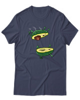 T-Shirt  Γυναικείο - Avocando - Color Thumbnail Μπλέ Γκρί