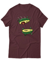 T-Shirt  Γυναικείο - Avocando - Color Thumbnail Μπορντό