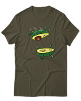 T-Shirt  Γυναικείο - Avocando - Color Thumbnail Χακί