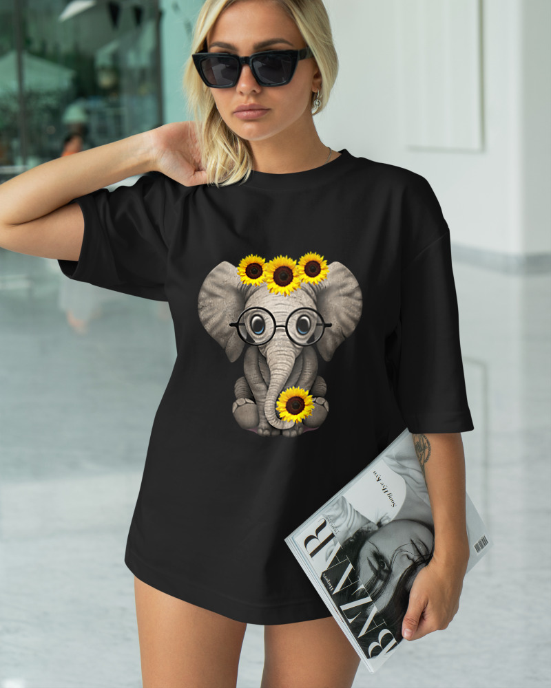 Baby Elephant Sunflowers - Image 0