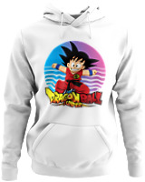 Φούτερ με κουκούλα - Baby Goku - Color Thumbnail ΄Ασπρο