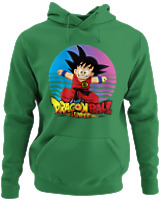 Φούτερ με κουκούλα - Baby Goku - Color Thumbnail Kelly Green