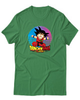 T-Shirt  Γυναικείο - Baby Goku - Color Thumbnail Πράσινο