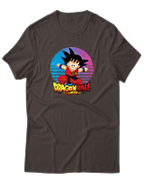 T-Shirt  Γυναικείο - Baby Goku - Color Thumbnail Καφέ