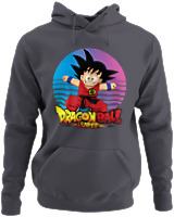 Φούτερ με κουκούλα - Baby Goku - Color Thumbnail Ανθρακί