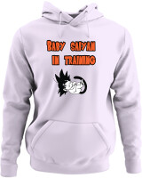 Φούτερ με κουκούλα - Baby Saiyan In Training - Color Thumbnail Λιλά