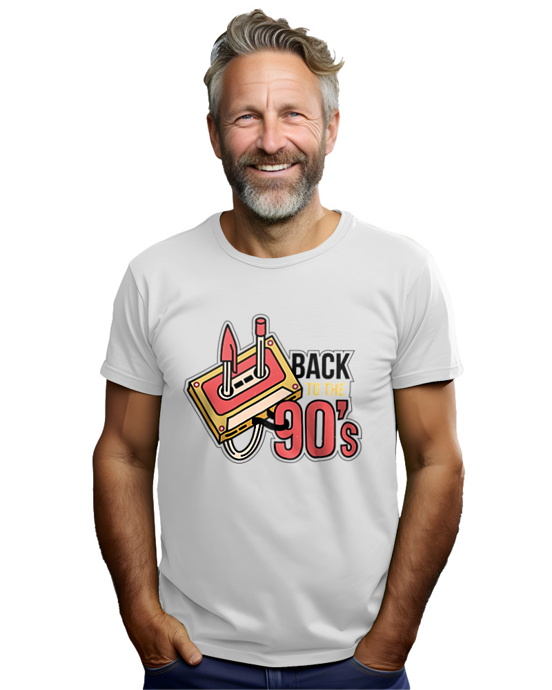 T-Shirt Unisex - Back To The 90s - Image 2