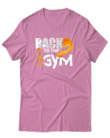 T-Shirt Αντρικό - Back To The Gym - Color Thumbnail Ροζ