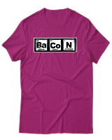 T-Shirt Αντρικό - Bacon - Color Thumbnail Φουξια