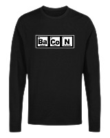Μακρυμάνικο Μακό Αντρικό - Bacon - Color Thumbnail Μαύρο
