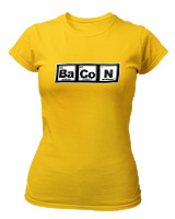 T-Shirt Στενή Γραμμή Γυναικείο - Bacon - Color Thumbnail Χρυσό Κίτρινο