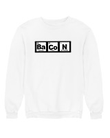 Φούτερ χωρίς κουκούλα Αντρικό - Bacon - Color Thumbnail 'Ασπρο