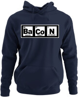Φούτερ με κουκούλα - Bacon - Color Thumbnail Navy Blue
