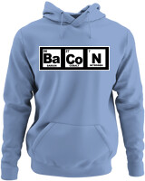 Φούτερ με κουκούλα - Bacon - Color Thumbnail Blue Carolina