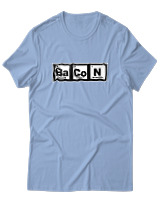 T-Shirt  Γυναικείο - Bacon - Color Thumbnail Γαλάζιο