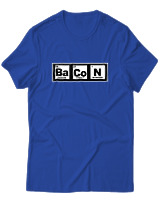 T-Shirt  Γυναικείο - Bacon - Color Thumbnail Μπλέ Ρουά