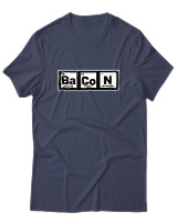 T-Shirt  Γυναικείο - Bacon - Color Thumbnail Μπλέ Γκρί