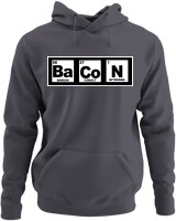Φούτερ με κουκούλα - Bacon - Color Thumbnail Ανθρακί