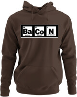 Φούτερ με κουκούλα - Bacon - Color Thumbnail Καφέ