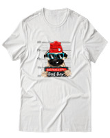 T-Shirt Αντρικό - Bad Boy - Color Thumbnail Άσπρο