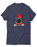 T-Shirt Αντρικό - Bad Boy - Color Thumbnail Μπλε Γκρι