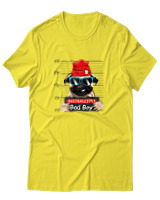 T-Shirt Αντρικό - Bad Boy - Color Thumbnail Κίτρινο