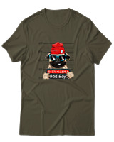 T-Shirt Αντρικό - Bad Boy - Color Thumbnail Χακί