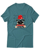 T-Shirt Αντρικό - Bad Boy - Color Thumbnail Μπλε Πράσινο