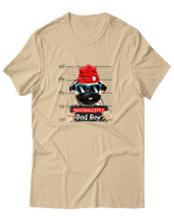 T-Shirt Αντρικό - Bad Boy - Color Thumbnail Μπεζ
