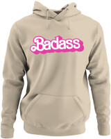 Φούτερ με κουκούλα - Badass - Color Thumbnail Μπέζ