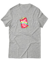 T-Shirt Αντρικό - Bag Of Chips - Color Thumbnail Γκρι Μελανζέ