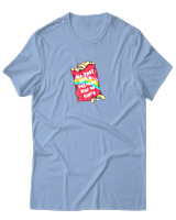 T-Shirt Αντρικό - Bag Of Chips - Color Thumbnail Γαλάζιο