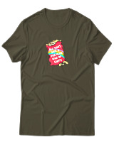 T-Shirt Αντρικό - Bag Of Chips - Color Thumbnail Χακί