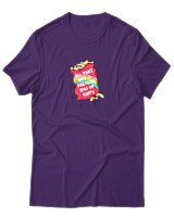 T-Shirt Αντρικό - Bag Of Chips - Color Thumbnail Σκούρο Μωβ
