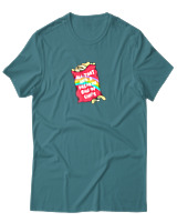 T-Shirt Αντρικό - Bag Of Chips - Color Thumbnail Μπλε Πράσινο