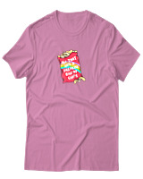 T-Shirt Αντρικό - Bag Of Chips - Color Thumbnail Ροζ